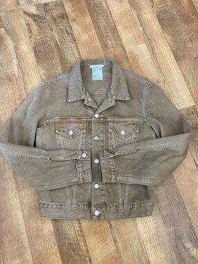 Helmut Lang Tan Cotton Jacket